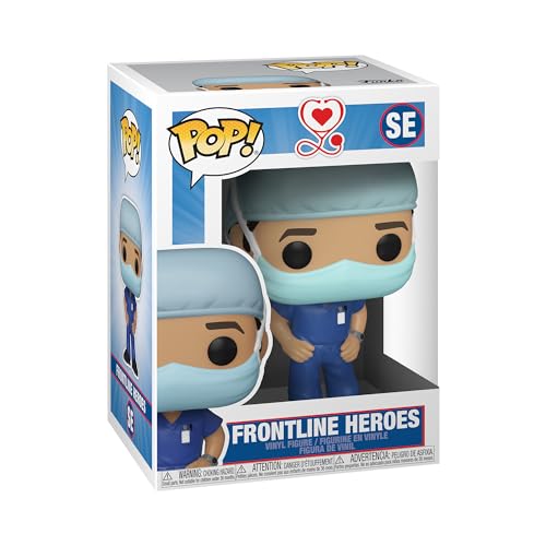 Funko Pop! Heroes: Front Line Worker-Male #1 - Vinyl-Sammelfigur - Geschenkidee - Offizielle Handelswaren - Spielzeug Für Kinder und Erwachsene - Modellfigur Für Sammler und Display Funko Pop! Heroes: Front Line Worker-Male #1 - Vinyl-Sammelfigur - Geschenkidee - Offizielle Handelswaren - Spielzeug Für Kinder und Erwachsene - Modellfigur Für Sammler und Display von Funko