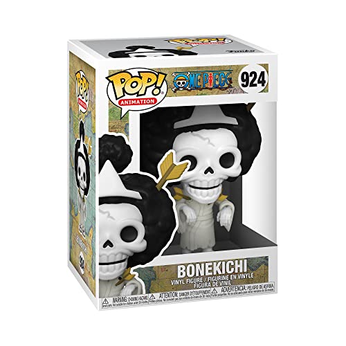 Funko Pop! Animation: One Piece - Brook - Vinyl-Sammelfigur - Geschenkidee - Offizielle Handelswaren - Spielzeug Für Kinder und Erwachsene - Anime Fans - Modellfigur Für Sammler und Display von Funko