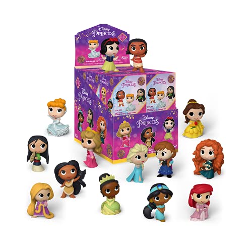 Funko Mystery Mini - Ultimate Princess - 1 of 12 to Collect - Styles Vary - Disney Princesses - Disney Prinzessinnen - Vinyl-Sammelfigur - Geschenkidee - Offizielle Handelswaren - Movies Fans von Funko
