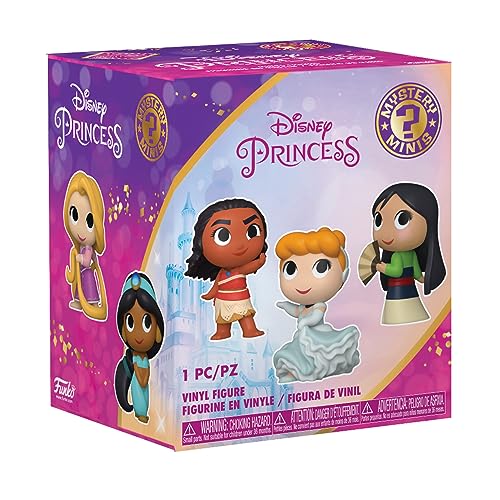 Funko Mystery Mini - Ultimate Princess - 1 of 12 to Collect - Styles Vary - Disney Princesses - Disney Prinzessinnen - Vinyl-Sammelfigur - Geschenkidee - Offizielle Handelswaren - Movies Fans von Funko