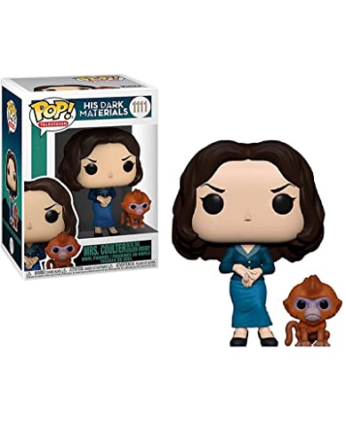 Funko Pop!&Buddy: His Dark Materials-Mrs. Coulter mit Daemon Pop! Vinyl - Vinyl-Sammelfigur - Geschenkidee - Offizielle Handelswaren - Spielzeug Für Kinder und Erwachsene - TV Fans von Funko