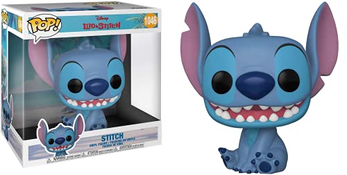 Funko Pop! Jumbo: Disney - Stitch - Lilo and Stitch - Vinyl-Sammelfigur - Geschenkidee - Offizielle Handelswaren - Spielzeug Für Kinder und Erwachsene - Movies Fans - Modellfigur Für Sammler von Funko