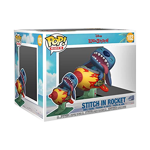 Funko Pop! Rides Super Deluxe: Disney Stitch Rocket - Lilo and Stitch - Vinyl-Sammelfigur - Geschenkidee - Offizielle Handelswaren - Spielzeug Für Kinder und Erwachsene - Movies Fans Funko Pop! Rides Super Deluxe: Disney Stitch Rocket - Lilo and Stitch - Vinyl-Sammelfigur - Geschenkidee - Offizielle Handelswaren - Spielzeug Für Kinder und Erwachsene - Movies Fans von Funko