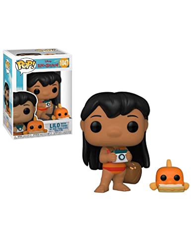 Funko POP! and Buddy: Lilo with Pudge - Lilo and Stitch - Vinyl-Sammelfigur - Geschenkidee - Offizielle Handelswaren - Spielzeug Für Kinder und Erwachsene - Movies Fans - Modellfigur Für Sammler von Funko