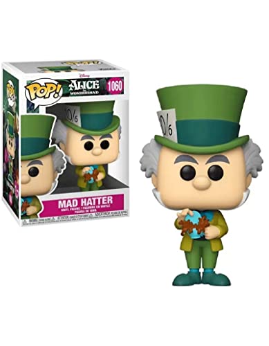 Funko Pop! Disney: Alice 70th– Mad Hatter - Alice in Wonderland - Vinyl-Sammelfigur - Geschenkidee - Offizielle Handelswaren - Spielzeug Für Kinder und Erwachsene - Movies Fans Funko Pop! Disney: Alice 70th– Mad Hatter - Alice in Wonderland - Vinyl-Sammelfigur - Geschenkidee - Offizielle Handelswaren - Spielzeug Für Kinder und Erwachsene - Movies Fans von Funko