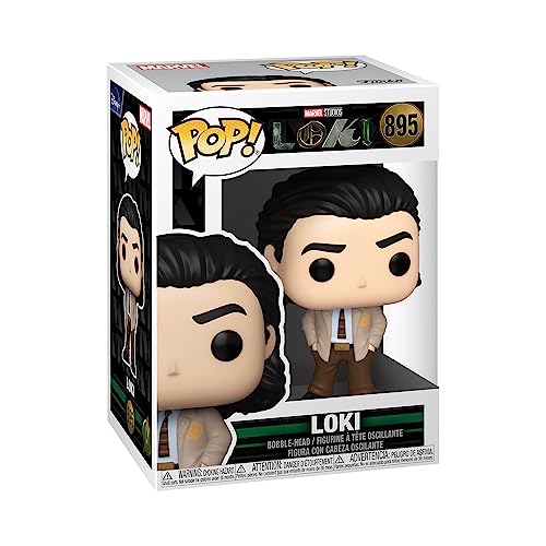 Funko Pop! Marvel: Loki - Loki - Vinyl-Sammelfigur - Geschenkidee - Offizielle Handelswaren - Spielzeug Für Kinder und Erwachsene - TV Fans - Modellfigur Für Sammler und Display von Funko