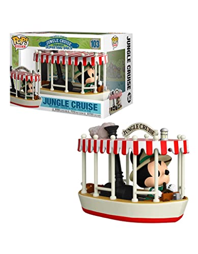 Funko Pop! Rides: Jungle Cruise Boat Cruise - Skipper Mickey mit Boat - Vinyl-Sammelfigur - Geschenkidee - Offizielle Handelswaren - Spielzeug Für Kinder und Erwachsene - Movies Fans von Funko