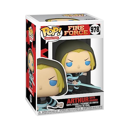 Funko Pop! Animation: Fire Force - Arthur Boyle mit Sword - Vinyl-Sammelfigur - Geschenkidee - Offizielle Handelswaren - Spielzeug Für Kinder und Erwachsene - Anime Fans - Modellfigur Für Sammler Funko Pop! Animation: Fire Force - Arthur Boyle mit Sword - Vinyl-Sammelfigur - Geschenkidee - Offizielle Handelswaren - Spielzeug Für Kinder und Erwachsene - Anime Fans - Modellfigur Für Sammler von Funko