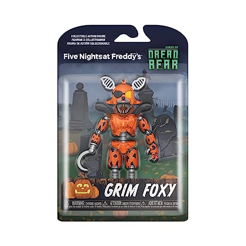 Funko Action Figure: Five Nights at Freddy's (FNAF) Dreadbear - Grim Foxy - Sammlerstück - Geschenkidee - Offizielle Handelswaren - Für Jungen, Mädchen, Kinder & Erwachsene - Video Games Fans Funko Action Figure: Five Nights at Freddy's (FNAF) Dreadbear - Grim Foxy - Sammlerstück - Geschenkidee - Offizielle Handelswaren - Für Jungen, Mädchen, Kinder & Erwachsene - Video Games Fans von Funko