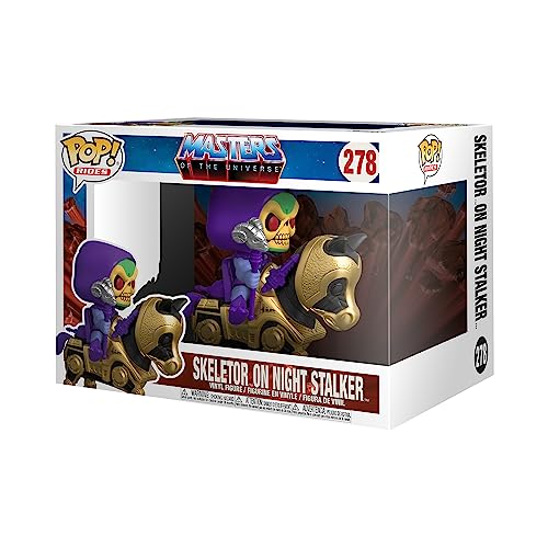 Funko Pop! Rides: Masters of The Universe - Skeletor mit Night Stalker - Vinyl-Sammelfigur - Geschenkidee - Offizielle Handelswaren - Spielzeug Für Kinder und Erwachsene - TV Fans Funko Pop! Rides: Masters of The Universe - Skeletor mit Night Stalker - Vinyl-Sammelfigur - Geschenkidee - Offizielle Handelswaren - Spielzeug Für Kinder und Erwachsene - TV Fans von Funko