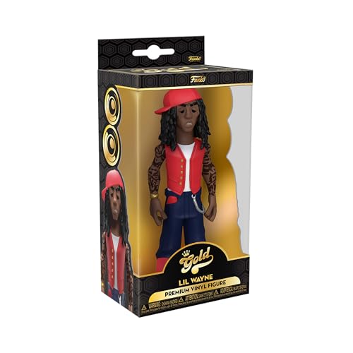 Funko Vinyl Gold 5": Lil Wayne - Sammelbare Vinyl-Actionfigur - Geschenkidee Zum Geburtstag - Offizielle Handelswaren - Ideales Spielzeug Für Music Fans - Für Ihre Sammlung und Display Funko Vinyl Gold 5": Lil Wayne - Sammelbare Vinyl-Actionfigur - Geschenkidee Zum Geburtstag - Offizielle Handelswaren - Ideales Spielzeug Für Music Fans - Für Ihre Sammlung und Display von Funko