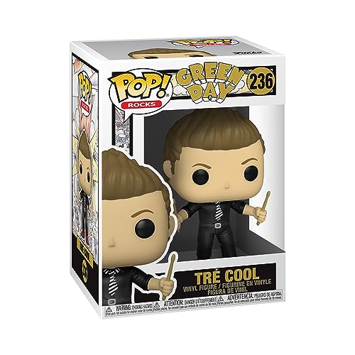 Funko Pop! Rocks: Green Day - TRE Cool - Vinyl-Sammelfigur - Geschenkidee - Offizielle Handelswaren - Spielzeug Für Kinder und Erwachsene - Music Fans - Modellfigur Für Sammler und Display Funko Pop! Rocks: Green Day - TRE Cool - Vinyl-Sammelfigur - Geschenkidee - Offizielle Handelswaren - Spielzeug Für Kinder und Erwachsene - Music Fans - Modellfigur Für Sammler und Display von Funko