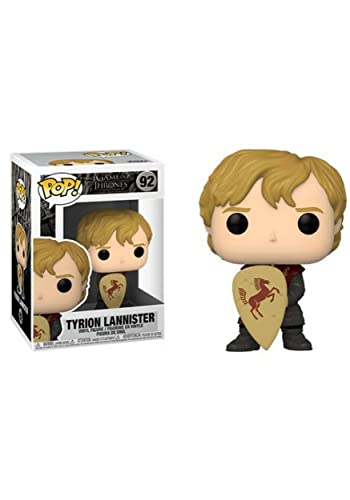 Funko Pop! TV: GOT - Tyrion Lannister mit Shield - Game of Thrones - Vinyl-Sammelfigur - Geschenkidee - Offizielle Handelswaren - Spielzeug Für Kinder und Erwachsene - TV Fans von Funko
