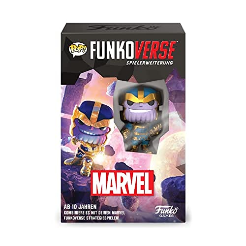 Funko Games Funko Funkoverse: Marvel 101 1-Pack German - Marvel Comics - Light Strategy Board Game For Children & Adults (Ages 10+) - 2-4 Players - Vinyl-Sammelfigur - Geschenkidee von Funko