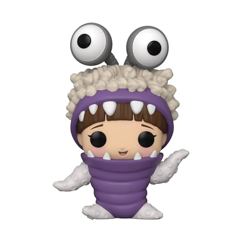 Funko Pop! Disney Pixar: Monsters Inc 20th - Boo mit Hood Up - Monster AG, die - Vinyl-Sammelfigur - Geschenkidee - Offizielle Handelswaren - Spielzeug Für Kinder und Erwachsene - Movies Fans von Funko