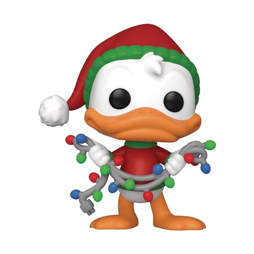 Funko Pop! Disney: Holiday 2021- Donald Duck - Vinyl-Sammelfigur - Geschenkidee - Offizielle Handelswaren - Spielzeug Für Kinder und Erwachsene - Modellfigur Für Sammler und Display von Funko