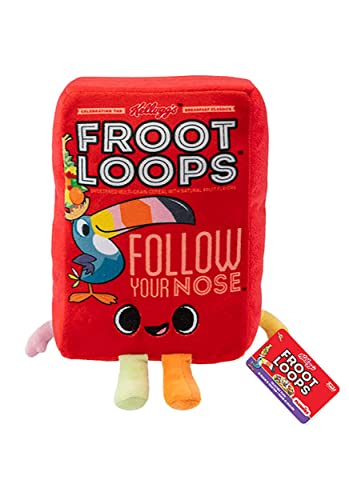 Funko POP! Plush: Kelloggs - Froot Loops Cereal Box - Froot Loops Cereal Box - Plüschtier - Geschenkidee Zum Geburtstag - Offizielle Handelswaren - Gefüllt Plüschtiere Für Kinder Und Erwachsene von Funko