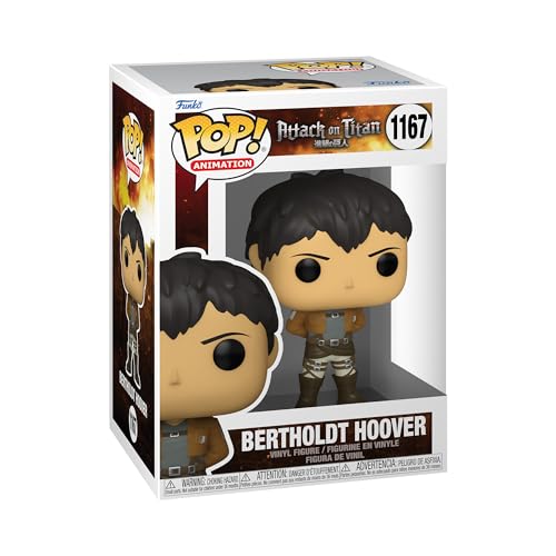 Funko Pop! Animation: Attack On Titan - Bertholdt Hoover - Vinyl-Sammelfigur - Geschenkidee - Offizielle Handelswaren - Spielzeug Für Kinder und Erwachsene - Anime Fans - Modellfigur Für Sammler Funko Pop! Animation: Attack On Titan - Bertholdt Hoover - Vinyl-Sammelfigur - Geschenkidee - Offizielle Handelswaren - Spielzeug Für Kinder und Erwachsene - Anime Fans - Modellfigur Für Sammler von Funko