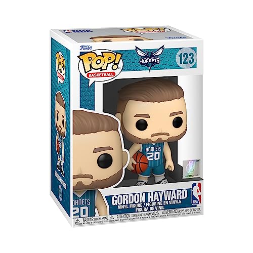 Funko Pop! NBA: Hornets - Gordon HaywardHayward - (Teal Jersey) - Vinyl-Sammelfigur - Geschenkidee - Offizielle Handelswaren - Spielzeug Für Kinder und Erwachsene - Sports Fans von Funko