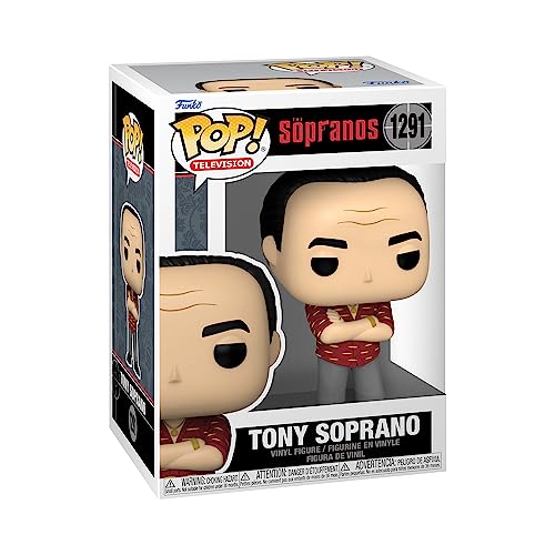 Funko Pop! TV: The Sopranos - Tony - Vinyl-Sammelfigur - Geschenkidee - Offizielle Handelswaren - Spielzeug Für Kinder und Erwachsene - TV Fans - Modellfigur Für Sammler und Display von Funko