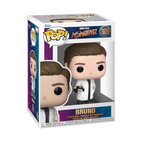 Funko Pop! Marvel: Ms. Marvel - Bruno - Vinyl-Sammelfigur - Geschenkidee - Offizielle Handelswaren - Spielzeug Für Kinder und Erwachsene - TV Fans - Modellfigur Für Sammler und Display Funko Pop! Marvel: Ms. Marvel - Bruno - Vinyl-Sammelfigur - Geschenkidee - Offizielle Handelswaren - Spielzeug Für Kinder und Erwachsene - TV Fans - Modellfigur Für Sammler und Display von Funko