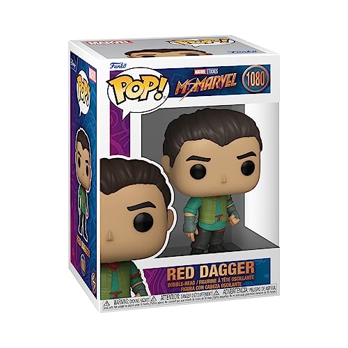 Funko POP! Marvel: Ms. Marvel - Red Dagger - Vinyl-Sammelfigur - Geschenkidee - Offizielle Handelswaren - Spielzeug Für Kinder und Erwachsene - TV Fans - Modellfigur Für Sammler und Display Funko POP! Marvel: Ms. Marvel - Red Dagger - Vinyl-Sammelfigur - Geschenkidee - Offizielle Handelswaren - Spielzeug Für Kinder und Erwachsene - TV Fans - Modellfigur Für Sammler und Display von Funko