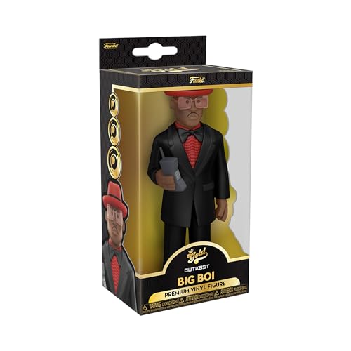 Funko Vinyl Gold 5": Outkast - Big Boi - (Hey Ya) - Sammelbare Vinyl-Actionfigur - Geschenkidee Zum Geburtstag - Offizielle Handelswaren - Ideales Spielzeug Für Music Fans - Für Ihre Sammlung von Funko