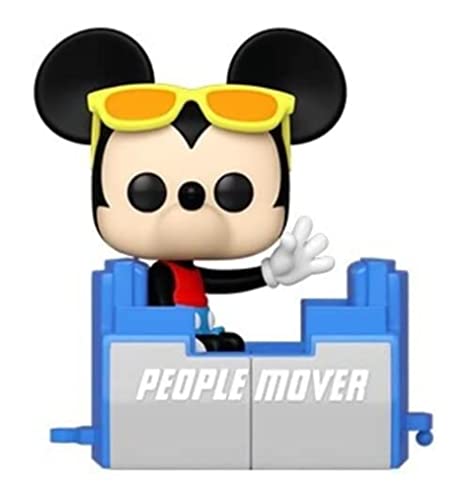 Funko Pop! Disney: WDW50- People Mover Mickey Mouse - Disney World 50th Anniversary - Vinyl-Sammelfigur - Geschenkidee - Offizielle Handelswaren - Spielzeug Für Kinder und Erwachsene von Funko