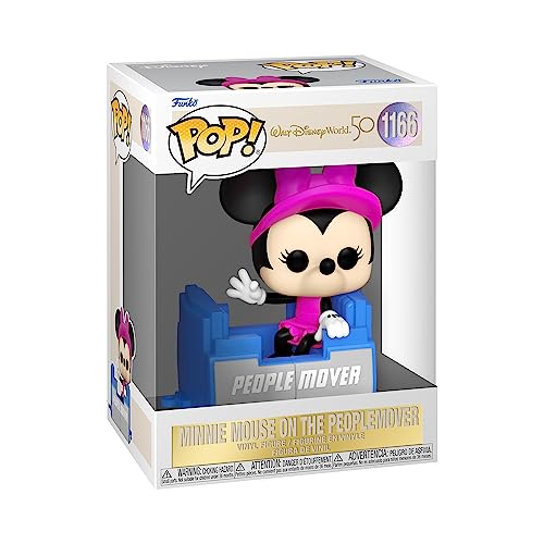 Funko Pop! Disney: WDW50- People Mover Minnie Mouse - Disney World 50th Anniversary - Vinyl-Sammelfigur - Geschenkidee - Offizielle Handelswaren - Spielzeug Für Kinder und Erwachsene Funko Pop! Disney: WDW50- People Mover Minnie Mouse - Disney World 50th Anniversary - Vinyl-Sammelfigur - Geschenkidee - Offizielle Handelswaren - Spielzeug Für Kinder und Erwachsene von Funko
