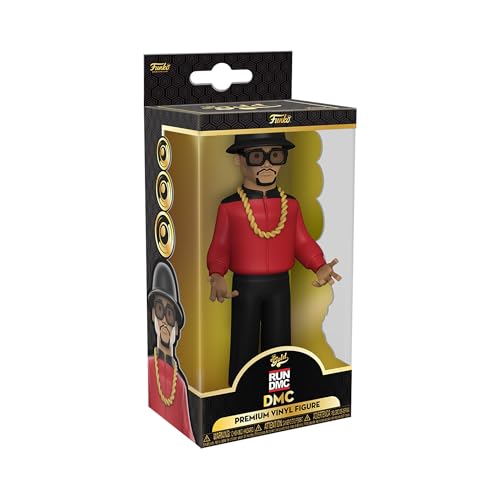 Funko Vinyl Gold 5": Run DMC - DMC - Sammelbare Vinyl-Actionfigur - Geschenkidee Zum Geburtstag - Offizielle Handelswaren - Ideales Spielzeug Für Music Fans - Für Ihre Sammlung und Display von Funko