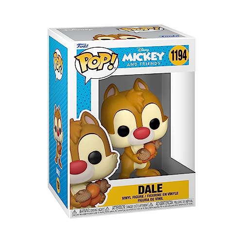 Funko Pop! Disney: Classics - Dale - Vinyl-Sammelfigur - Geschenkidee - Offizielle Handelswaren - Spielzeug Für Kinder und Erwachsene - Modellfigur Für Sammler und Display von Funko