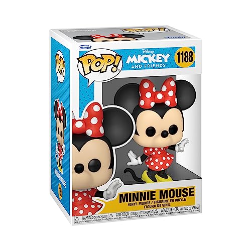 Funko Pop! Disney: Classics - Minnie Mouse - Vinyl-Sammelfigur - Geschenkidee - Offizielle Handelswaren - Spielzeug Für Kinder und Erwachsene - Modellfigur Für Sammler und Display von Funko