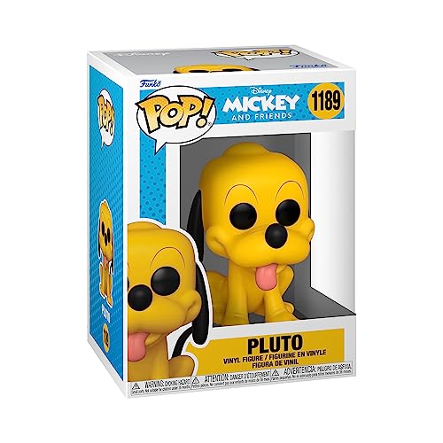 Funko Pop! Disney: Classics - Pluto - Vinyl-Sammelfigur - Geschenkidee - Offizielle Handelswaren - Spielzeug Für Kinder und Erwachsene - Modellfigur Für Sammler und Display von Funko
