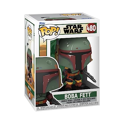 Funko Pop! Star Wars: Book of Boba Fett - Vinyl-Sammelfigur - Geschenkidee - Offizielle Handelswaren - Spielzeug Für Kinder und Erwachsene - Movies Fans - Modellfigur Für Sammler und Display von Funko