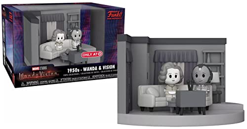 Funko Mini Moments: Marvel - Wanda Vision - LR 50's - WandaVision - Vinyl-Sammelfigur - Geschenkidee - Offizielle Handelswaren - Spielzeug Für Kinder und Erwachsene - TV Fans von Funko