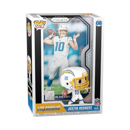 Funko Pop! Trading Cards: Justin Herbert - NFL + Panini - Vinyl-Sammelfigur - Geschenkidee - Offizielle Handelswaren - Spielzeug Für Kinder und Erwachsene - Sports Fans - Modellfigur Für Sammler Funko Pop! Trading Cards: Justin Herbert - NFL + Panini - Vinyl-Sammelfigur - Geschenkidee - Offizielle Handelswaren - Spielzeug Für Kinder und Erwachsene - Sports Fans - Modellfigur Für Sammler von Funko