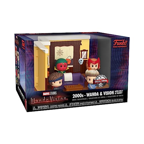 Funko Mini Moments: Marvel: Wanda Vision - LR 90’s - WandaVision - Vinyl-Sammelfigur - Geschenkidee - Offizielle Handelswaren - Spielzeug Für Kinder und Erwachsene - TV Fans von Funko