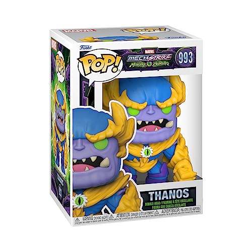 Funko POP! Marvel: Monster Hunters - Thanos - Marvel Comics - Vinyl-Sammelfigur - Geschenkidee - Offizielle Handelswaren - Spielzeug Für Kinder und Erwachsene - Comic Books Fans von Funko