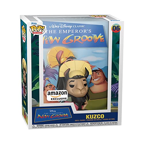 Funko Pop! VHS Cover: Disney - Kuzco - Emperor's New Groove - Amazon-Exklusiv - Vinyl-Sammelfigur - Geschenkidee - Offizielle Handelswaren - Spielzeug Für Kinder und Erwachsene von Funko