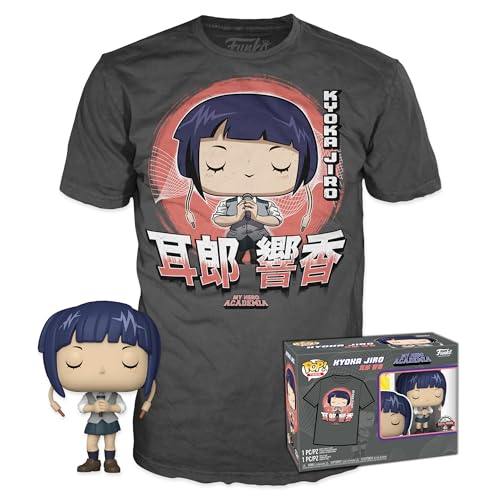 Funko Pop! & Tee: MHA - Jirou with Mic mit Mic - Extra Large - (XL) - My Hero Academia - T-Shirt - Kleidung mit Vinyl-Sammelfigur - Geschenkidee - Spielzeug und Kurzärmeliges Top Für Erwachsene Funko Pop! & Tee: MHA - Jirou with Mic mit Mic - Extra Large - (XL) - My Hero Academia - T-Shirt - Kleidung mit Vinyl-Sammelfigur - Geschenkidee - Spielzeug und Kurzärmeliges Top Für Erwachsene von Funko