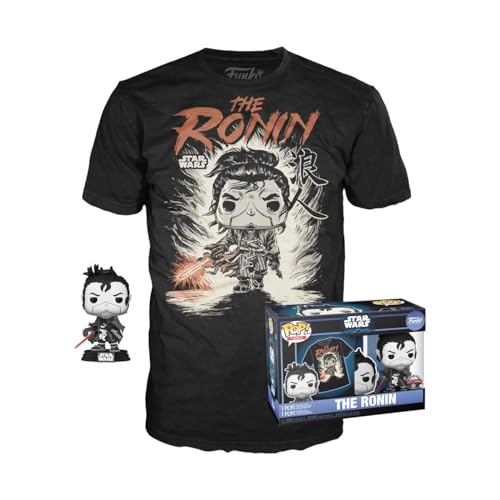 Funko Pop! & Tee: Tar Wars - Kyoto - Small - (S) - Star Wars - T-Shirt - Kleidung mit Vinyl-Sammelfigur - Geschenkidee - Spielzeug und Kurzärmeliges Top Für Erwachsene Männer und Frauen von Funko