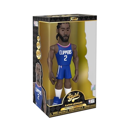 Funko Gold 12" NBA: Clippers - Kawhi Leonard - 1/6 Quote Für Seltene Chase-VarianteASE - Sammelbare Vinyl-Actionfigur - Geschenkidee Zum Geburtstag - Offizielle Handelswaren - Für Ihre Sammlung Funko Gold 12" NBA: Clippers - Kawhi Leonard - 1/6 Quote Für Seltene Chase-VarianteASE - Sammelbare Vinyl-Actionfigur - Geschenkidee Zum Geburtstag - Offizielle Handelswaren - Für Ihre Sammlung von Funko