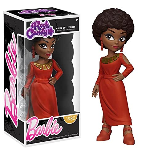 Funko 9095 Actionfigur "Rock Candy: Barbie: 1980 Afro Barbie" von Funko