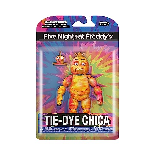 Funko Action Figure 5": Five Nights at Freddy's (FNAF) Tiedye - Chica The Chicken - Sammlerstück - Geschenkidee - Offizielle Handelswaren - Für Jungen, Mädchen, Kinder & Erwachsene - Video Games Fans von Funko