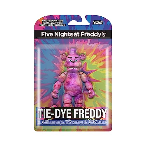 Funko Action Figure 5": Five Nights at Freddy's (FNAF) Tiedye - Freddy Fazbear - Sammlerstück - Geschenkidee - Offizielle Handelswaren - Für Jungen, Mädchen, Kinder & Erwachsene von Funko