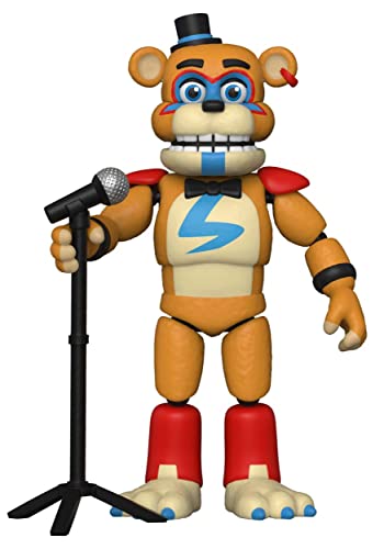 Funko Action Figure: Five Nights at Freddy's (FNAF) PizzaPlex-Glamrock Freddy Fazbear - FNAF Pizza Simulator - Sammlerstück - Geschenkidee - Offizielle Handelswaren - Für Jungen & Mädchen von Funko