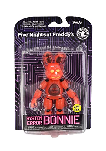 Funko Action Figure: Five Nights at Freddy's (FNAF) - System Error Bonnie The Rabbit - Leuchtet Im Dunkeln - Sammlerstück - Geschenkidee - Offizielle Handelswaren - Für Jungen, Mädchen & Kinder von Funko