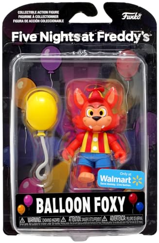 Funko Action Figure: Five Nights at Freddy's (FNAF) SB - Balloon Foxy - Sammlerstück - Geschenkidee - Offizielle Handelswaren - Für Jungen, Mädchen, Kinder & Erwachsene - Video Games Fans von Funko