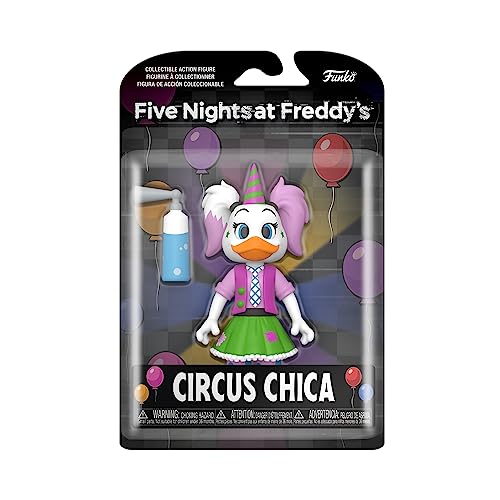 Funko Action Figure: Five Nights at Freddy's (FNAF) SB - Circus Chica The Chicken - Sammlerstück - Geschenkidee - Offizielle Handelswaren - Für Jungen, Mädchen, Kinder & Erwachsene - Video Games Fans von Funko
