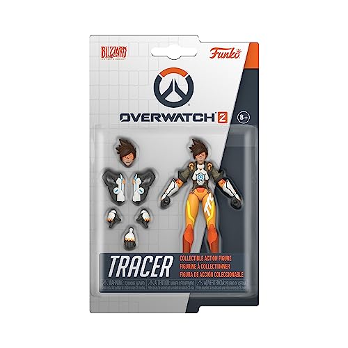 Funko Action Figure: OW 2- Tracer 3.75'' - Overwatch 2 - Sammlerstück - Geschenkidee - Offizielle Handelswaren - Für Jungen, Mädchen, Kinder & Erwachsene - Video Games Fans von Funko